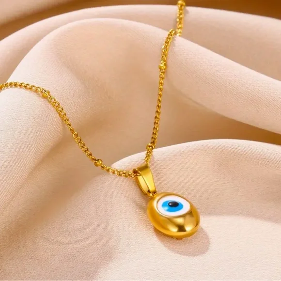 Evil eye pendant necklace - Picture 2 of 4